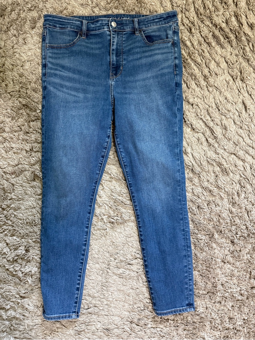 American Eagle Outfitters Blue Skinny Jeans